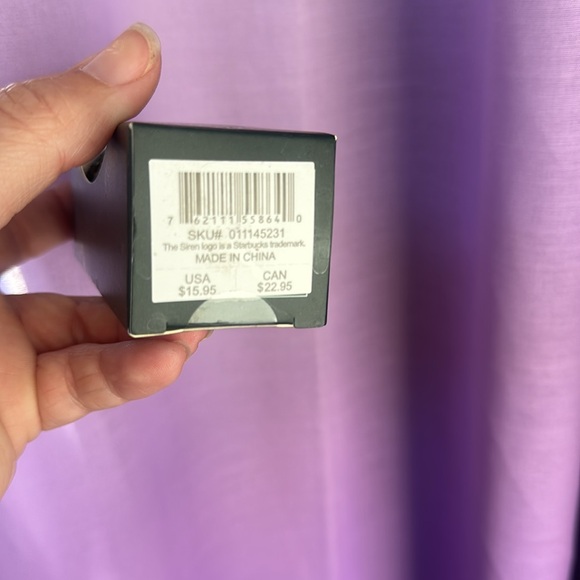 Starbucks Dichroic oil slick Mini Tumbler/Key Chain NWT - Picture 3 of 6